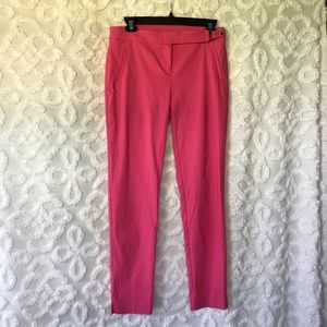 NWOT Attyre New York Hot Pink Ankle Pants Size 4